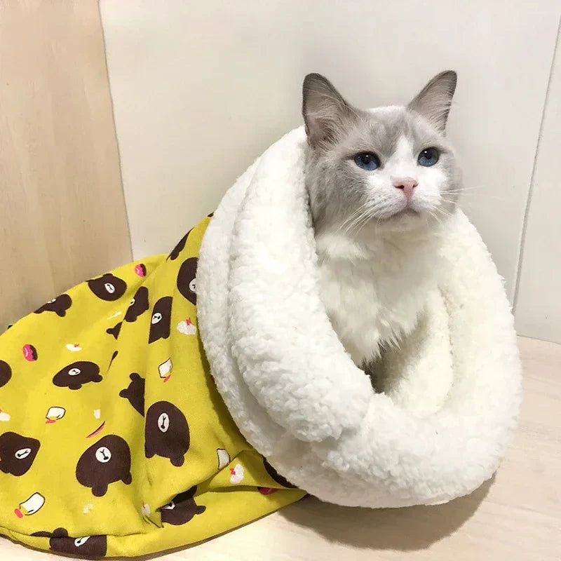 CuddleCloud Cat Sleeping Bag | Ultimate Cozy Retreat