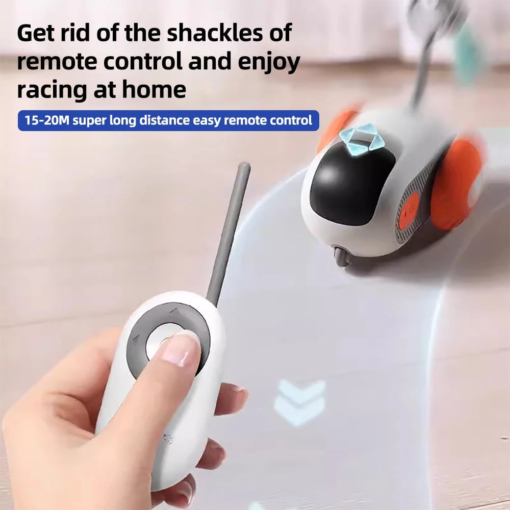 Smart Interactive Remote Control Cat Toy