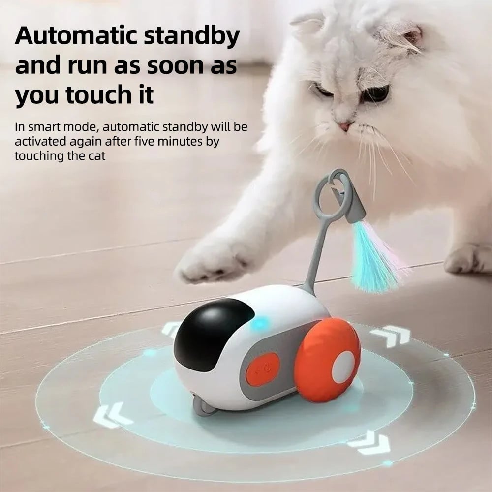 Smart Interactive Remote Control Cat Toy