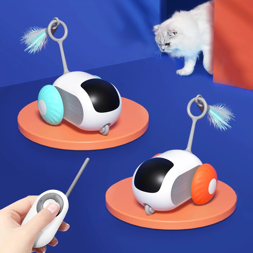 Smart Interactive Remote Control Cat Toy