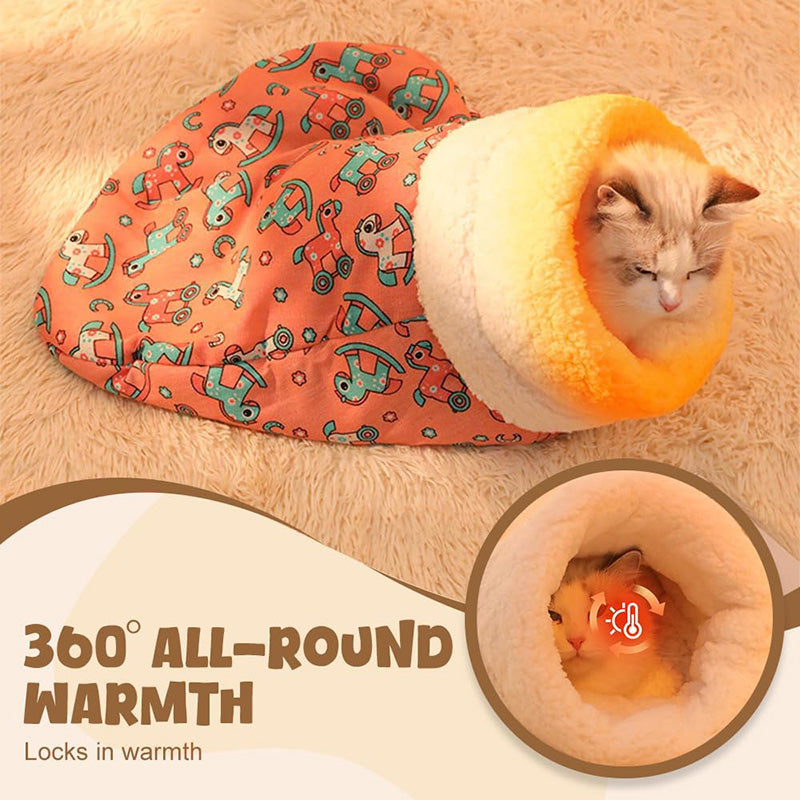 CuddleCloud Cat Sleeping Bag | Ultimate Cozy Retreat